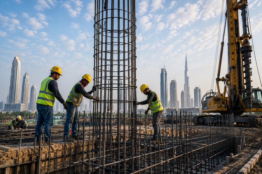 Deep Foundation Contractor Dubai